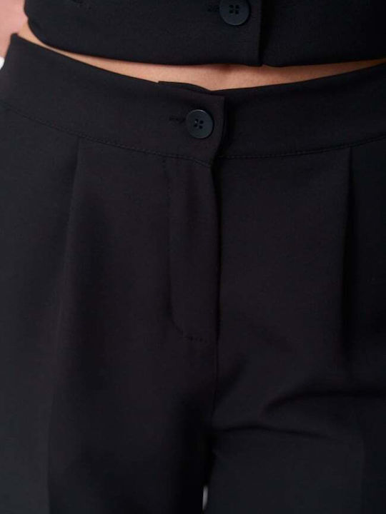 Women's Black Set with Trousers
