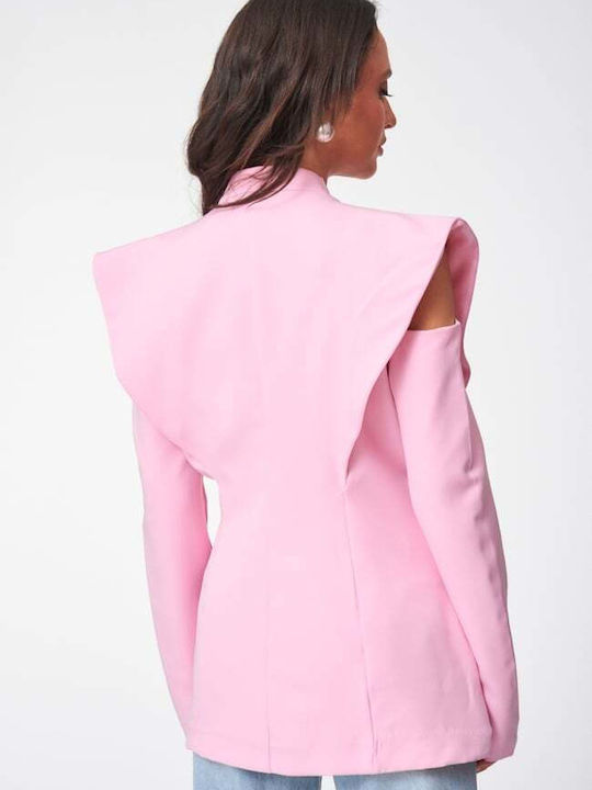 Decoro Damen Blazer Rosa