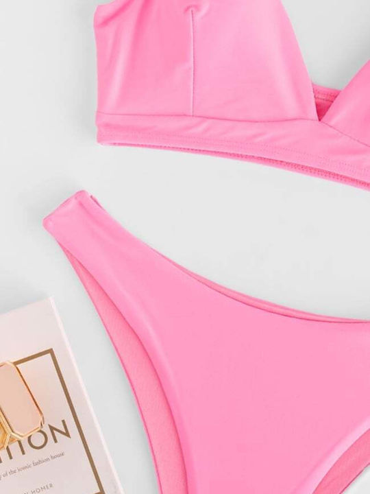 Set Bikini Triangle Pink