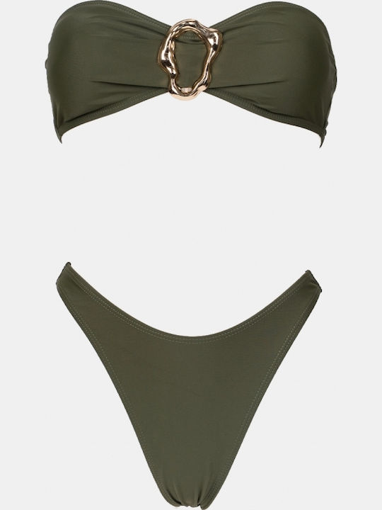 Set Bikini Χακι