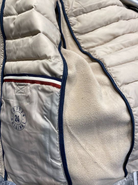 Puffer Jacket Beige