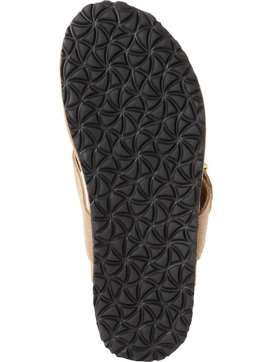 Anatomic Leather Women's Slippers Beige