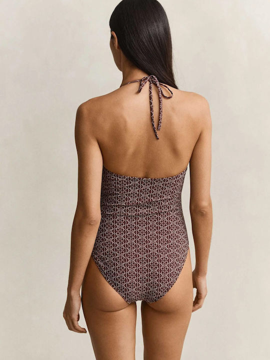 One Piece Swimsuit Dark Blue