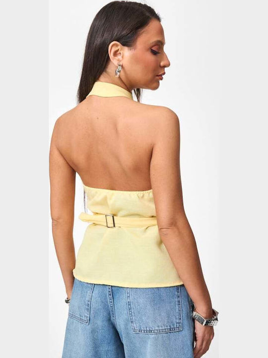 Women's Blouse Yellow