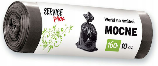 Stella Biodegradable Trash Bags Capacity 160lt 10 Pieces Black
