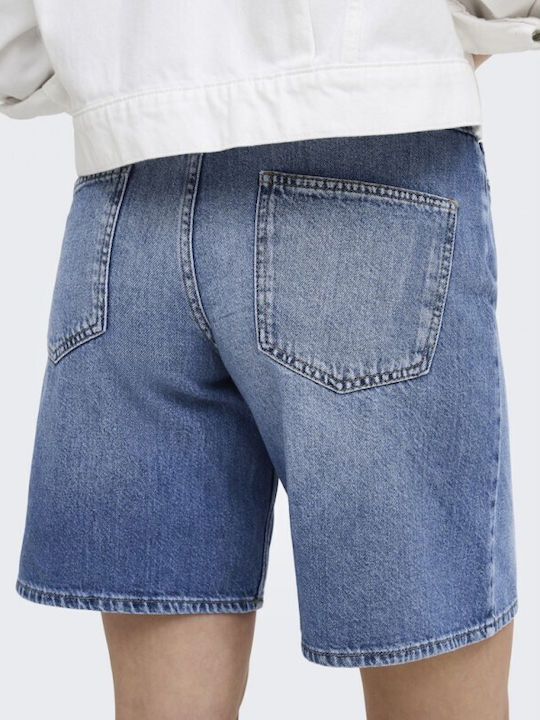 Γυναικείο Τζιν Σορτς Medium Blue Denim