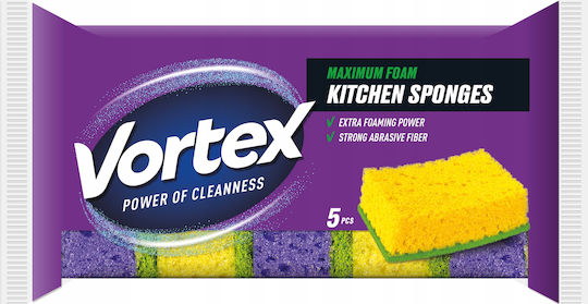 Vortex Kitchen Sponges 5 Pcs