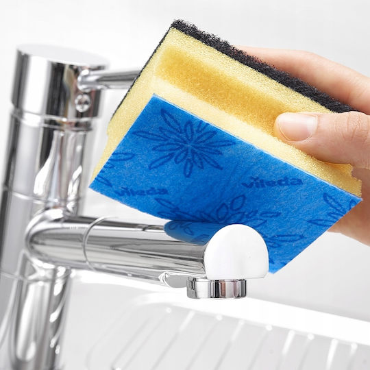 Vileda Glitzi Plus Contoured Scrubber 3pcs