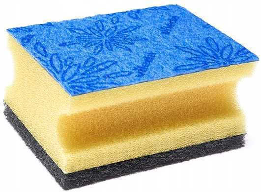 Vileda Glitzi Plus Contoured Scrubber 3pcs