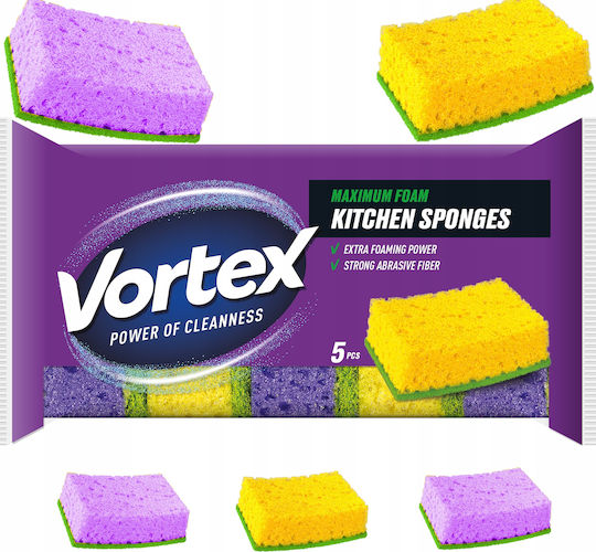Vortex Kitchen Sponges 5 Pcs