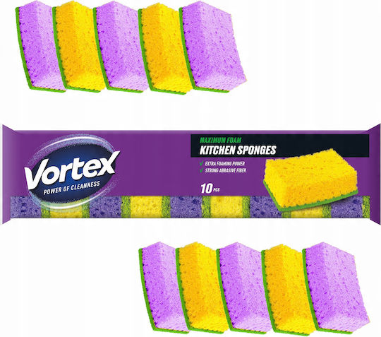 Vortex Kitchen Sponges 10 Pcs