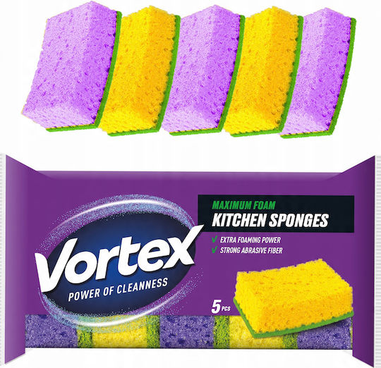 Vortex Kitchen Sponges 5 Pcs