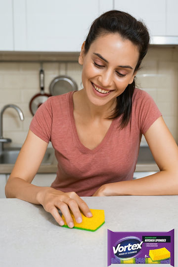 Vortex Kitchen Sponges 5 Pcs