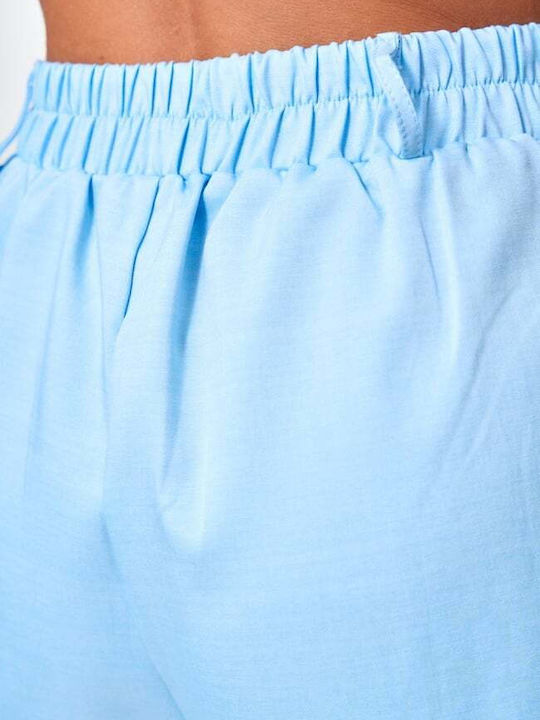 Women's Set with Shorts Light Blue