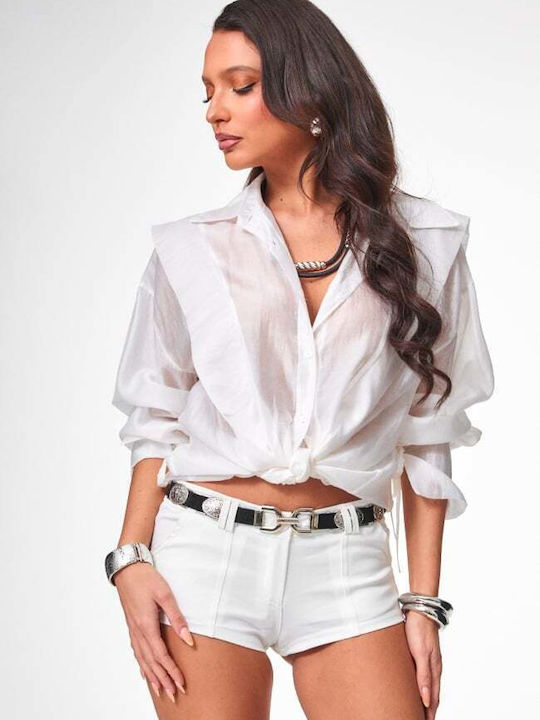 Women's Shorts White