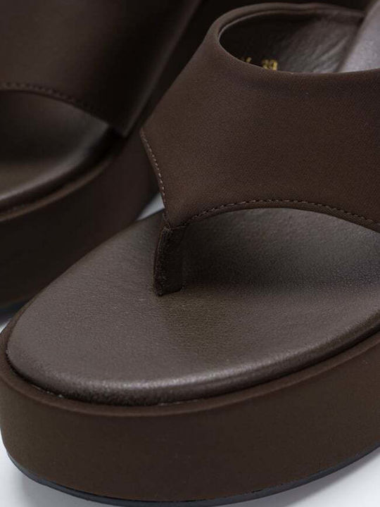 Platforme Dama Tip Slip On Maro