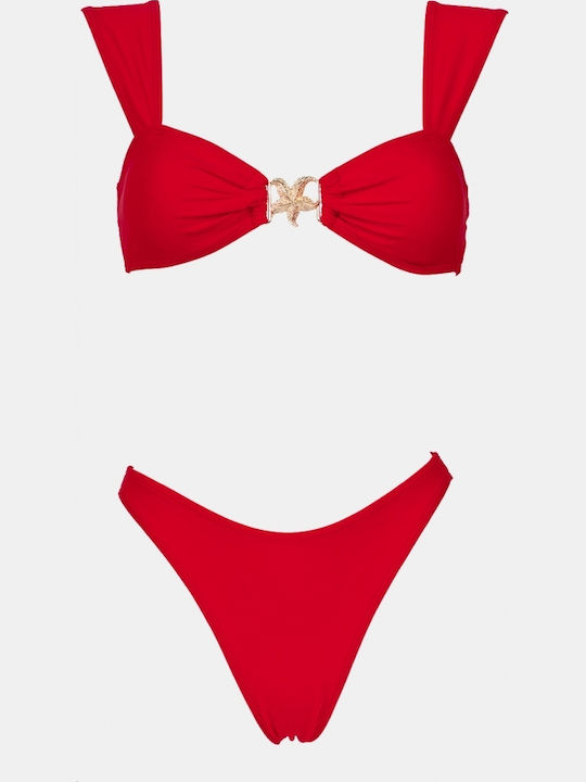 Set Bikini Rote