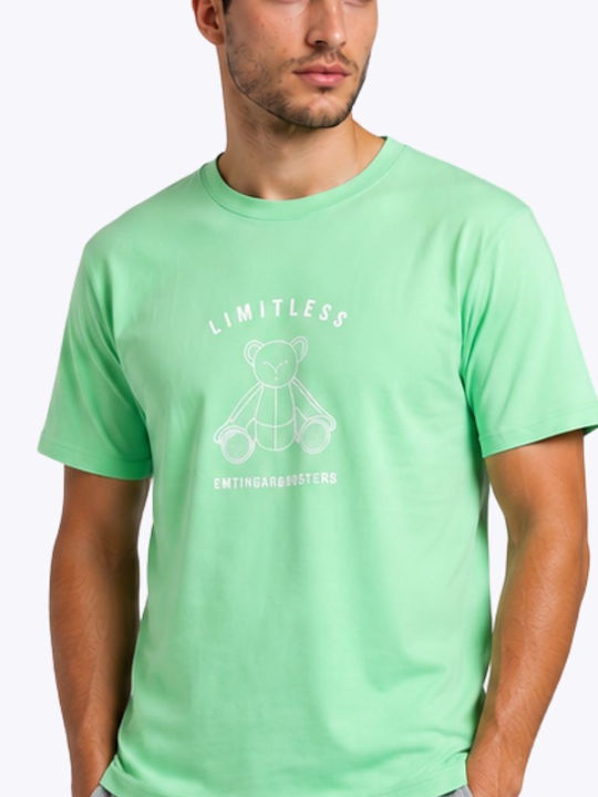 T-shirt Μεντα