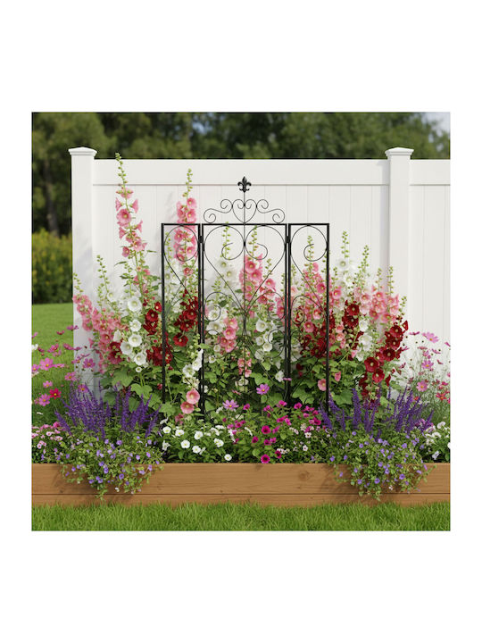 Trellis De Grădină Negru 20x20x112cm