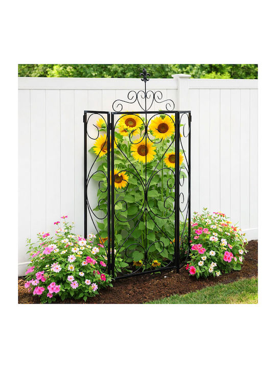Trellis De Grădină Negru 20x20x112cm