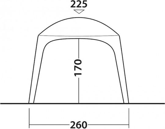 Outwell Shelter M Grey