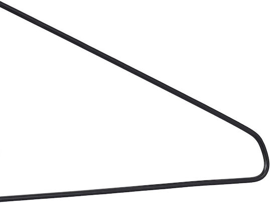 Relaxdays Clothes Hanger Black 10049795 48 Pieces