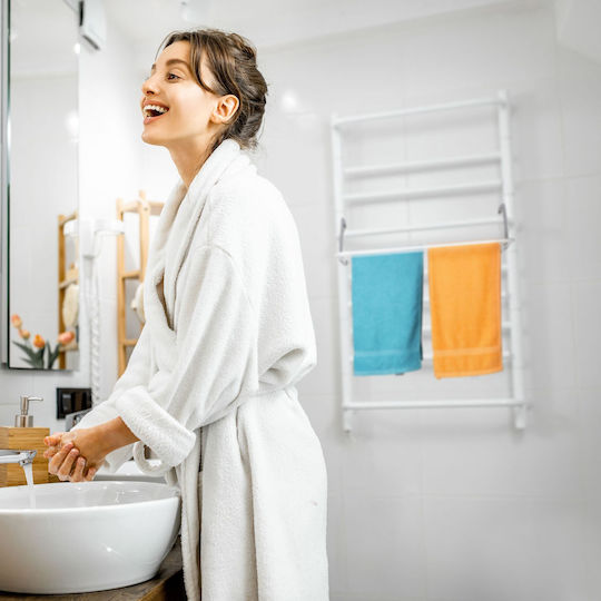 Relaxdays Сушилник Висулка Неръждаем с Дължина на Сушене 4м