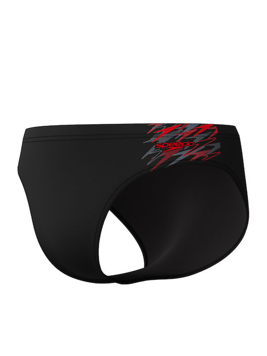 Men's Swimwear Slip Black/Red