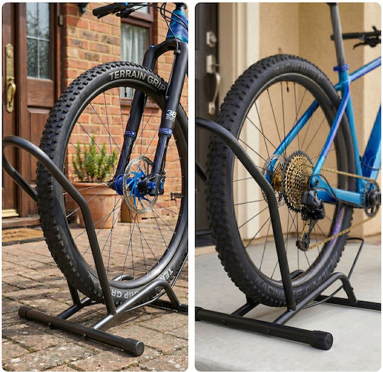 Relaxdays Bară De Parcare Pentru Biciclete