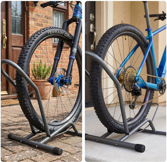 Relaxdays Bară De Parcare Pentru Bicicletă