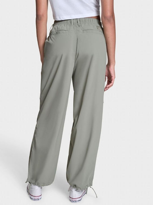 Women's Fabric Trousers Green