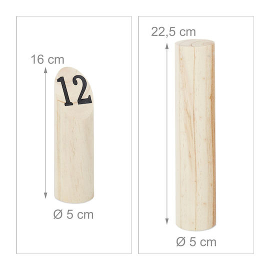 Relaxdays Joc De Practică De Țintire Pentru Exterior