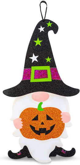 Halloween Hängende Elf Dekoration Schaum 44x26 Cm Helles Oranges Schwarz