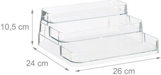 Relaxdays Gewürzorganisator Kunststoff Transparent