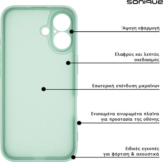 Калъф Силиконов My Colors Sonique Xiaomi Redmi Note 15 Pro 4g Верде