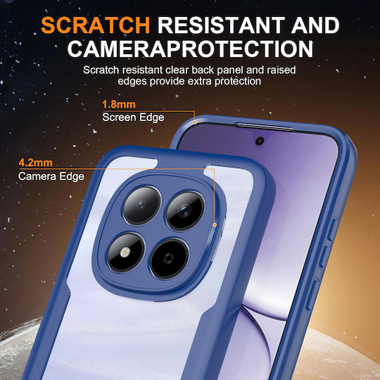 Techsuit Colorverse 360 Vollschutz Transparent für Honor 600 Lite