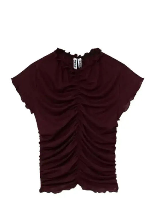 Γυναικείο T-shirt Brown
