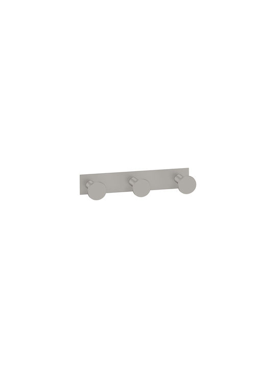 Sanco Bath 00683-М101 Тройна Кука За Банята С Винтове Бяла