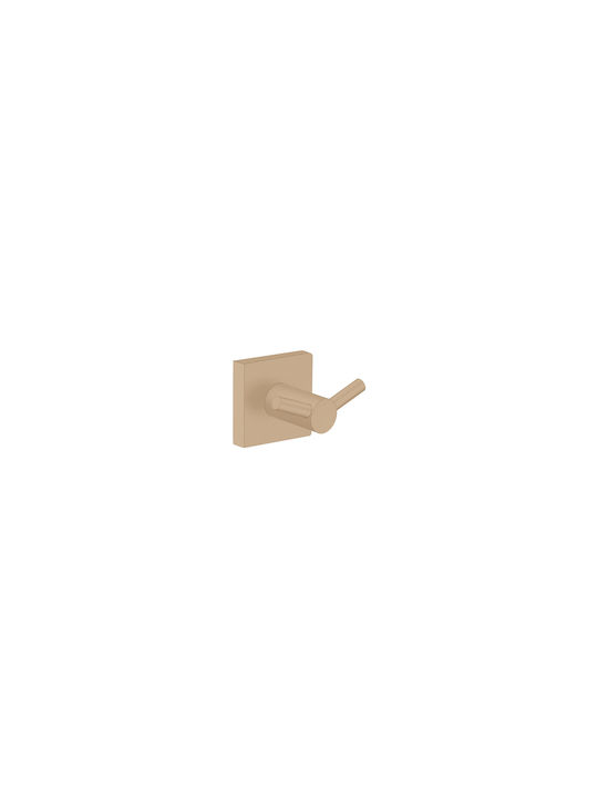 Sanco Iconic Double Bathroom Hook With Screws Bronze