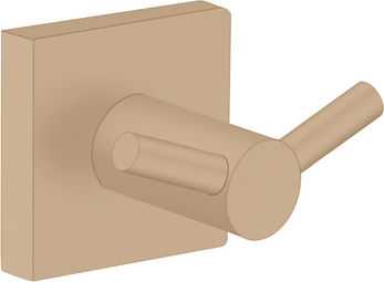 Sanco Iconic Doppelter Badezimmerhaken mit Schrauben Bronze