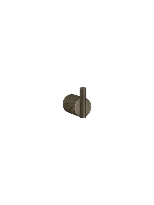 Sanco Lithos 121108-M101 Single Bathroom Hook Wall-Mounted With Screws White