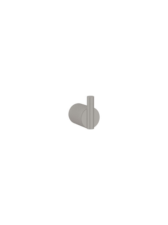 Sanco Lithos 121108-M101 Single Bathroom Hook Wall-Mounted With Screws White