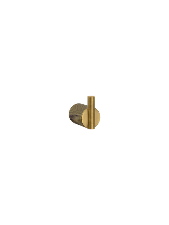 Sanco Lithos 121108-M101 Single Bathroom Hook Wall-Mounted With Screws White