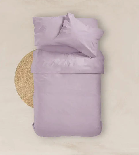 Borea Cearceaf Solid De Pat Single Cu Hugger Din Cauciuc 100x200+25cm Măr Copt