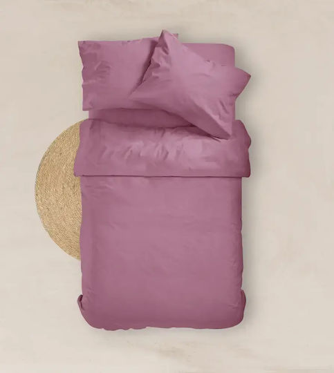 Borea Solid Single Bed Sheet with Rubber Hugger 100x200+25cm Veraman