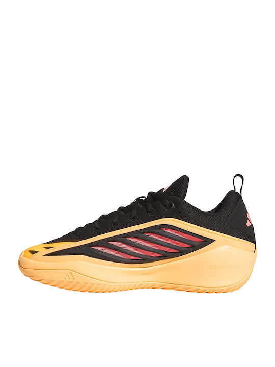 Believe That 1 Low Basketball Shoes Core Black / Acid Orange