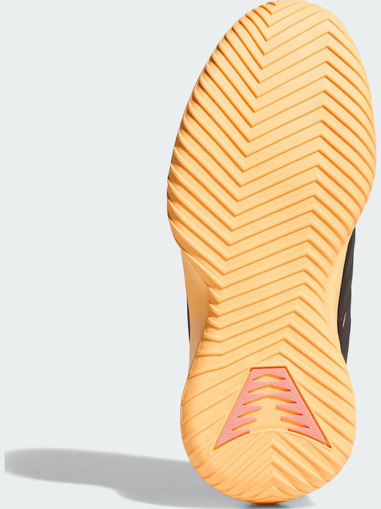 Believe That 1 Low Basketball Shoes Core Black / Acid Orange