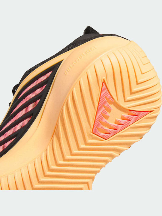 Believe That 1 Low Basketball Shoes Core Black / Acid Orange