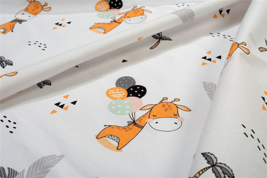 Dimcol Angepasst Giraffe 599 Weiß 70x140cm