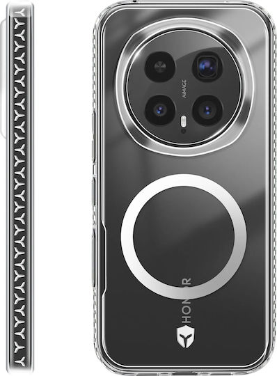 Force Case Husa Honor Magic 8 Pro Compatibil Cu Magsafe Shockproof 360 Protecție Anti-galben Transparentă